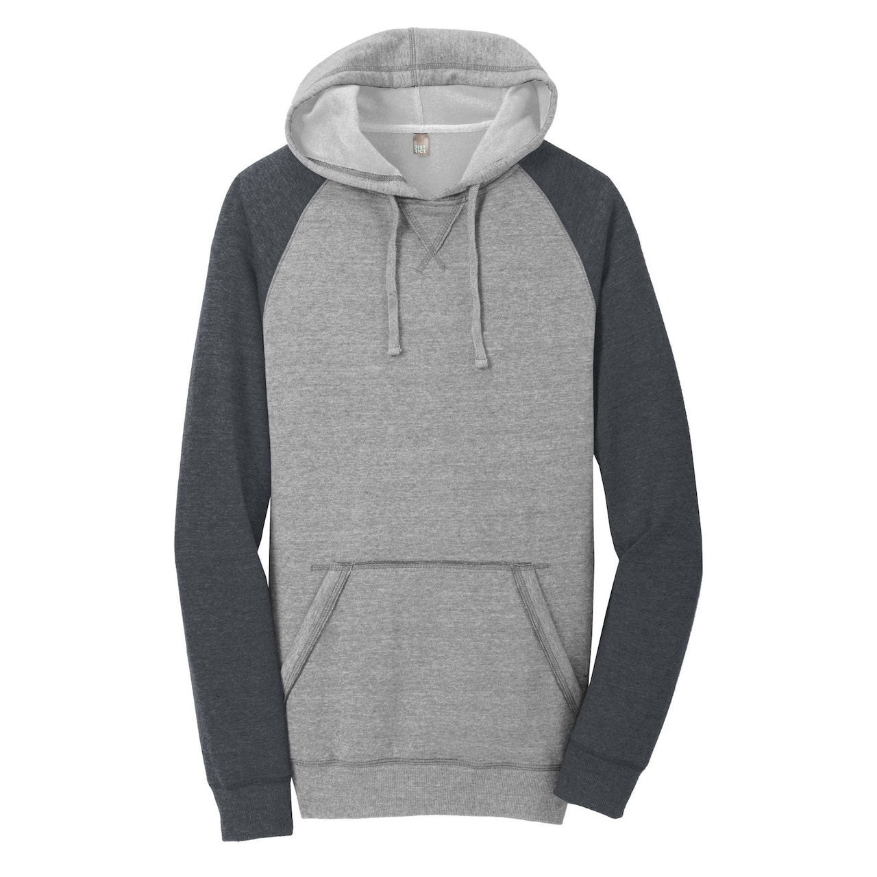 District® Men's Lightweight Fleece Raglan Hoodie